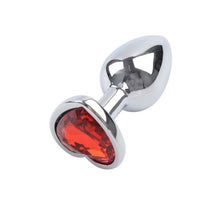 Load image into Gallery viewer, Stainless Steel Crystal Anal Toys Butt Plug Stainless Steel Anal Plug Sex Toys for Women Adult Sex Products Plug Anal Prostate