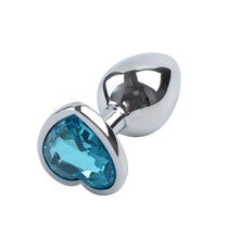 Load image into Gallery viewer, Stainless Steel Crystal Anal Toys Butt Plug Stainless Steel Anal Plug Sex Toys for Women Adult Sex Products Plug Anal Prostate