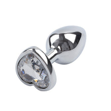 Load image into Gallery viewer, Stainless Steel Crystal Anal Toys Butt Plug Stainless Steel Anal Plug Sex Toys for Women Adult Sex Products Plug Anal Prostate