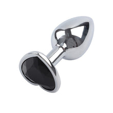 Load image into Gallery viewer, Stainless Steel Crystal Anal Toys Butt Plug Stainless Steel Anal Plug Sex Toys for Women Adult Sex Products Plug Anal Prostate