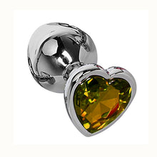 Load image into Gallery viewer, Stainless Steel Crystal Anal Toys Butt Plug Stainless Steel Anal Plug Sex Toys for Women Adult Sex Products Plug Anal Prostate