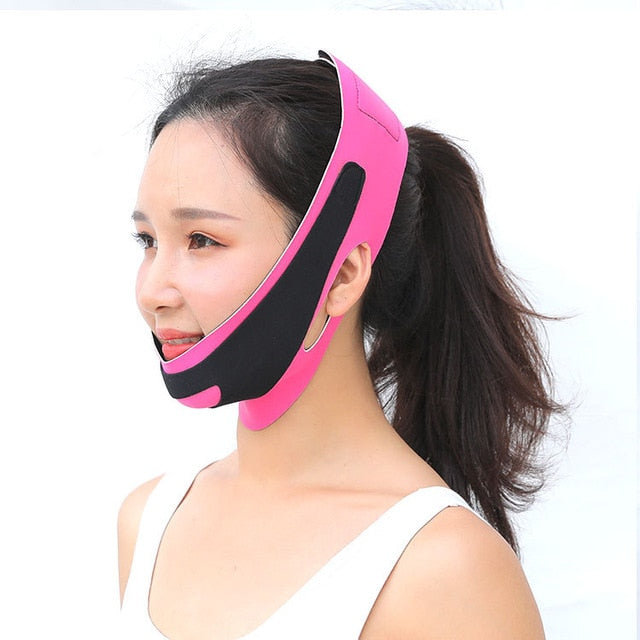 Double Chin Face Bandage Slim Lift Up Anti Wrinkle Mask Strap Band V Face Line Belt Women Slimming Thin Facial Beauty Tool